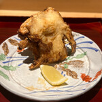 銀座 しのはら - 河豚の唐揚げ