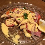 BISTRO ぶっさん屋 - サーモンのカルパッチョ