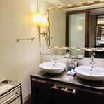 エクシブ湯河原離宮 - 洗面所　歯磨きはグラス✨✨