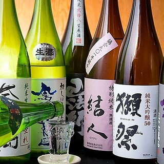 【充実】プレミア地酒500円より