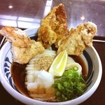 うどん商人つづみ屋 - とり天うどん！美味い！