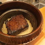 神保町 傳 - 食事：エアーズロックご飯1