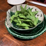 Izakaya Katsugiya - 枝豆 わさび風味