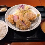 Tonkatsu Hibiki - 合盛り定食