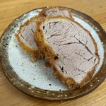 とんかつ 栄ちゃん - どろぶたヒレ。これからは栄ちゃんの揚げてくれるヒレの良さも追求していくことを決意