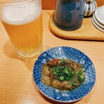 Sushi Umikara - 自家製ホタルイカ沖漬け。うまーい♪