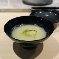 鳥つき - 新玉ねぎすり流し