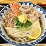 き田たけうどん - 『炙り牛トンぶっかけ』1,280円　