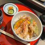 Tempura Tsukune Jima - 天丼