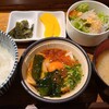 Sake Baru - 生サーモン・イクラのTKG/宇和島卵かけご飯（税込980円）
                サラダ・、お味噌汁、お漬け物付き
                支払はPayPayも使える様になったみたいです