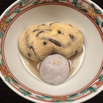 道人 - ひろうすと小芋の焚き合わせ