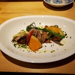 7FUKU - 豚肉の岩塩焼き