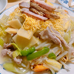 大勝軒 - 五目焼きそば（硬）