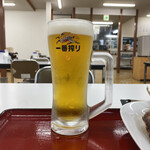 ヒモノ食堂 - 生ビール