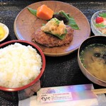 レストランやまさや - ハンバーグランチ￥1.200