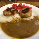 Kare Shoppu Shi Ando Shi - メンチカツカレー(710円)