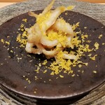 Ginza Inaba - 白魚米粉揚げ