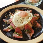 レストランやまさや - ステーキライス￥1.300
