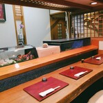 大海寿司 - カウンター