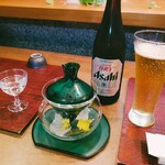 大海寿司 - ビールと日本酒