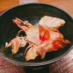 大海寿司 - えび(あたま)