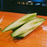 大海寿司 - きゅうり