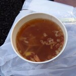 パウえる - 淡路島玉ねぎのもぐもぐオニオンスープ：330円