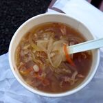 パウえる - 淡路島玉ねぎのもぐもぐオニオンスープ：330円