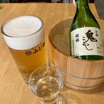 Fujizushi - 生ビール、日本酒小瓶