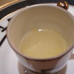 喜玖蔵 - 杓子菜のスープ  これも絶品
