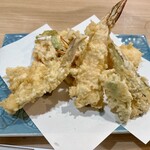 Tempura Sumitomo - 青菊定食（ご飯・お味噌汁・お新香つきます）