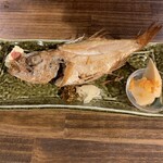 和食 酒肴 まさむら - のど黒オーブン焼き　筍のからすみがけ