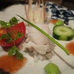 舞桜 - 鱧の梅肉添え