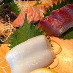 酔虎伝 大須店 - 刺身盛り合わせ