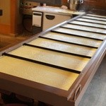 宇豆基野 - 湯葉すくいコーナーです！救い方をレクチャー頂きます。