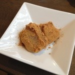 宇豆基野 - わらび餅、できたてで熱々です！