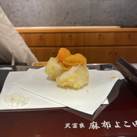 天冨良 麻布よこ田 恵比寿ガーデンプレイス店 - ホタテ/生ウニ