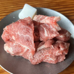 遠野食肉センター - 生ラム切り落とし858円