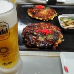 タマちゃん - 生ビールとお好み焼き