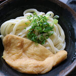 手打ちうどん 彦江 - あげしょうゆ(中)330円