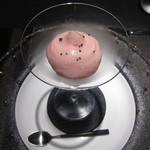 エクアトゥール - 若鮎のムースとスイカのムース　エストラゴンのジュレ　