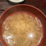 海鮮肉炉端 大夢 - 【’22.8】お味噌汁