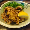 ままや - 若鶏の唐揚げ(三個)(350円)