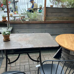 Peace Flower Market & Cafe - テラス席