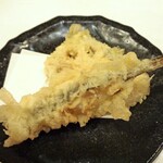 天ぷら処 こさか - レンコン ＆ メゴチ天ぷら