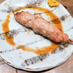 鳥茂 - 合い挽き肉のつくね