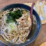 山形そば 竹屋 - 料理写真:冷たい肉そば