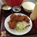 盛岡食堂 高松店 - 通常の唐揚げ定食