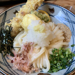 麦の杜 - 麦の杜天ぶっかけうどん