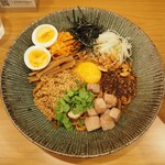 しののめヌードル - しののめまぜそば + 塩たまご